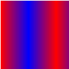 linear gradient with interpolation method RGB